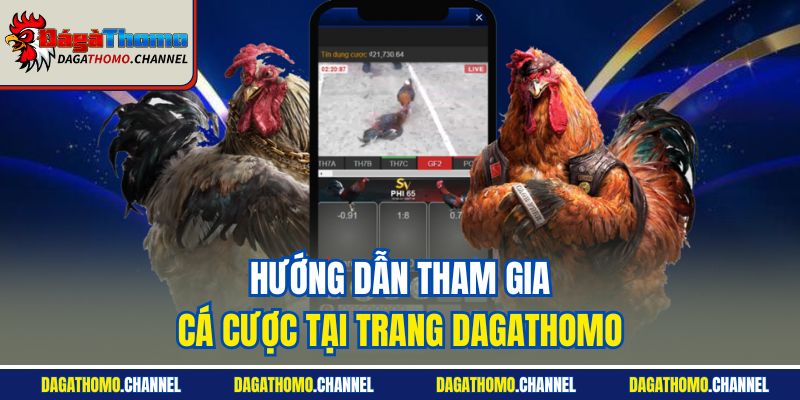 Hướng dẫn tham gia cá cược tại trang Dagathomo